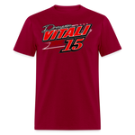 Drayven Vitali | 2023 | Adult T-Shirt - dark red