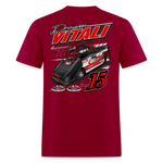 Drayven Vitali | 2023 | Adult T-Shirt - dark red