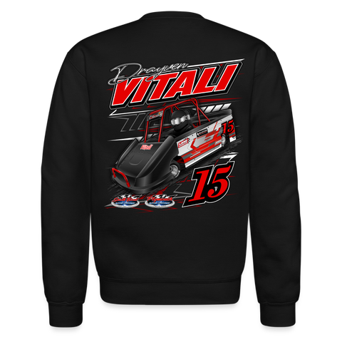 Drayven Vitali | 2023 | Adult Crewneck Sweatshirt - black