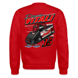 Drayven Vitali | 2023 | Adult Crewneck Sweatshirt - red