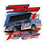 Johnny Nethery | 2023 | Sticker 2 - white matte