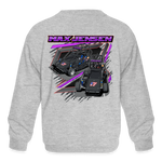 Max Jensen | 2023 | Youth Crewneck Sweatshirt - heather gray