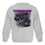 Max Jensen | 2023 | Youth Crewneck Sweatshirt - heather gray