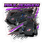 Max Jensen | 2023 | Sticker 2 - white matte