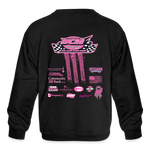 Wing Champ Racing Series | 2023 | Youth Crewneck Sweatshirt - black