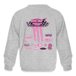 Wing Champ Racing Series | 2023 | Youth Crewneck Sweatshirt - heather gray