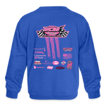 Wing Champ Racing Series | 2023 | Youth Crewneck Sweatshirt - royal blue