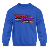 Friar Racing | 2023 | Youth Crewneck Sweatshirt - royal blue