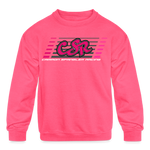 Camron Spangler | 2023 | Youth Crewneck Sweatshirt - neon pink