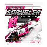 Camron Spangler | 2023 | Sticker 2 - transparent glossy