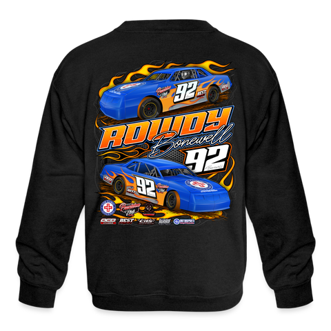 Rowdy Bonewell | 2023 | Youth Crewneck Sweatshirt - black