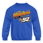 Rowdy Bonewell | 2023 | Youth Crewneck Sweatshirt - royal blue