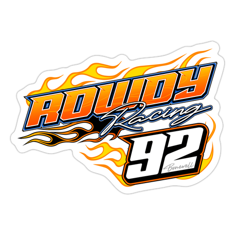 Rowdy Bonewell | 2023 | Sticker - white matte