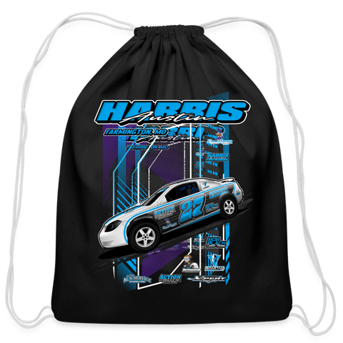 Austin Harris | 2023 | Cotton Drawstring Bag - black