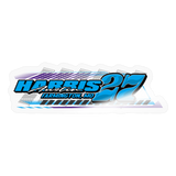 Austin Harris | 2023 | Sticker - transparent glossy