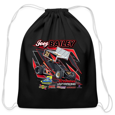 Joey Bailey | 2023 | Cotton Drawstring Bag - black