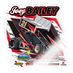 Joey Bailey | 2023 | Sticker 2 - transparent glossy