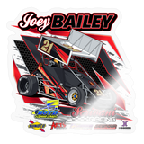 Joey Bailey | 2023 | Sticker 2 - transparent glossy