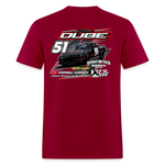 Mike Dube | 2023 | Adult T-Shirt - dark red