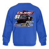 Mike Dube | 2023 | Youth Crewneck Sweatshirt - royal blue