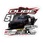 Mike Dube | 2023 | Sticker 2 - white matte