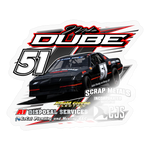 Mike Dube | 2023 | Sticker 2 - transparent glossy