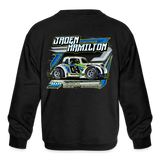 JHR Motorsports | 2023 | Youth Crewneck Sweatshirt - black