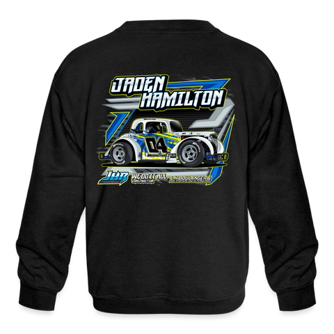 JHR Motorsports | 2023 | Youth Crewneck Sweatshirt - black