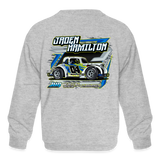 JHR Motorsports | 2023 | Youth Crewneck Sweatshirt - heather gray