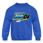 JHR Motorsports | 2023 | Youth Crewneck Sweatshirt - royal blue