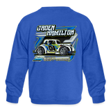 JHR Motorsports | 2023 | Youth Crewneck Sweatshirt - royal blue