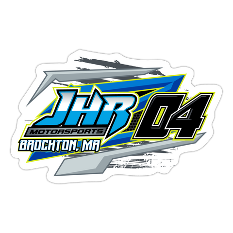 JHR Motorsports | 2023 | Sticker - white matte