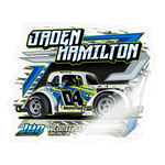 JHR Motorsports | 2023 | Sticker 2 - transparent glossy