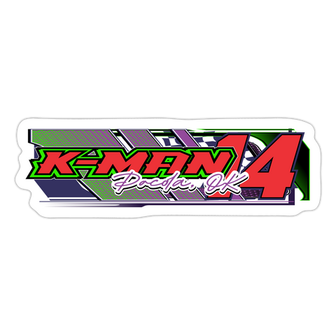 Kaseton Morris K-Man | 2023 | Sticker - white matte