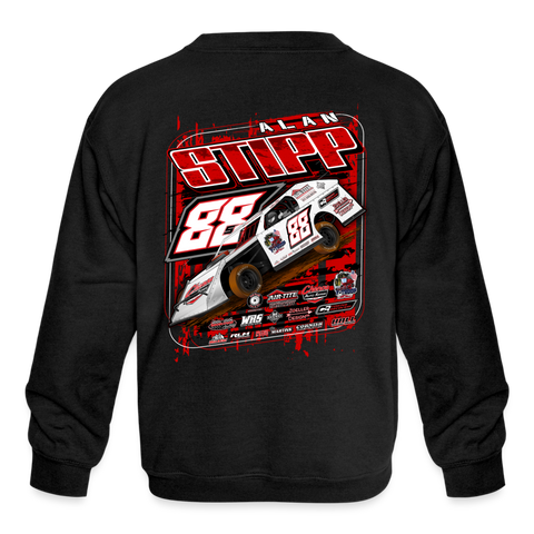 Alan Stipp | Design 2 | 2023 | Youth Crewneck Sweatshirt - black