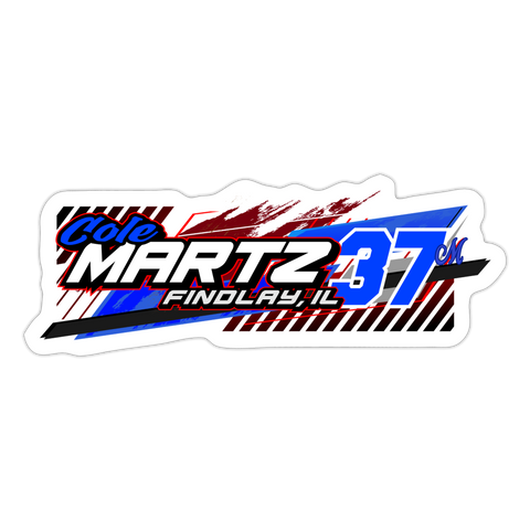 Cole Martz | 2023 | Sticker - white matte