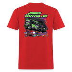 Double Hatch Racing | James Jr. | 2023 | Adult T-Shirt - red