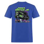 Double Hatch Racing | James Jr. | 2023 | Adult T-Shirt - royal blue