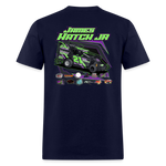 Double Hatch Racing | James Jr. | 2023 | Adult T-Shirt - navy