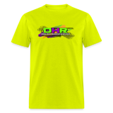 Double Hatch Racing | James Jr. | 2023 | Adult T-Shirt - safety green