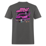 Double Hatch Racing | Molly | 2023 | Adult T-Shirt - charcoal