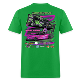 Double Hatch Racing | 2023 | Adult T-Shirt - bright green