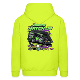 Double Hatch Racing | James Jr. | 2023 | Adult Hoodie - safety green