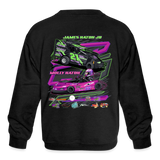 Double Hatch Racing | 2023 | Youth Crewneck Sweatshirt - black