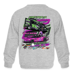 Double Hatch Racing | 2023 | Youth Crewneck Sweatshirt - heather gray