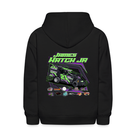 Double Hatch Racing | James Jr. | 2023 | Youth Hoodie - black