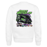 Double Hatch Racing | James Jr. | 2023 | Adult Crewneck Sweatshirt - white