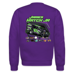 Double Hatch Racing | James Jr. | 2023 | Adult Crewneck Sweatshirt - purple