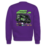 Double Hatch Racing | James Jr. | 2023 | Adult Crewneck Sweatshirt - purple