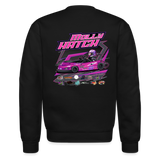 Double Hatch Racing | Molly | 2023 | Adult Crewneck Sweatshirt - black